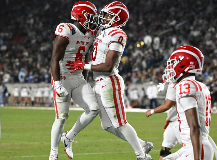 Mater Dei vs St John Bosco CIF Southern Section D1 Final November 24, 2023 Photo-Heston Quan11